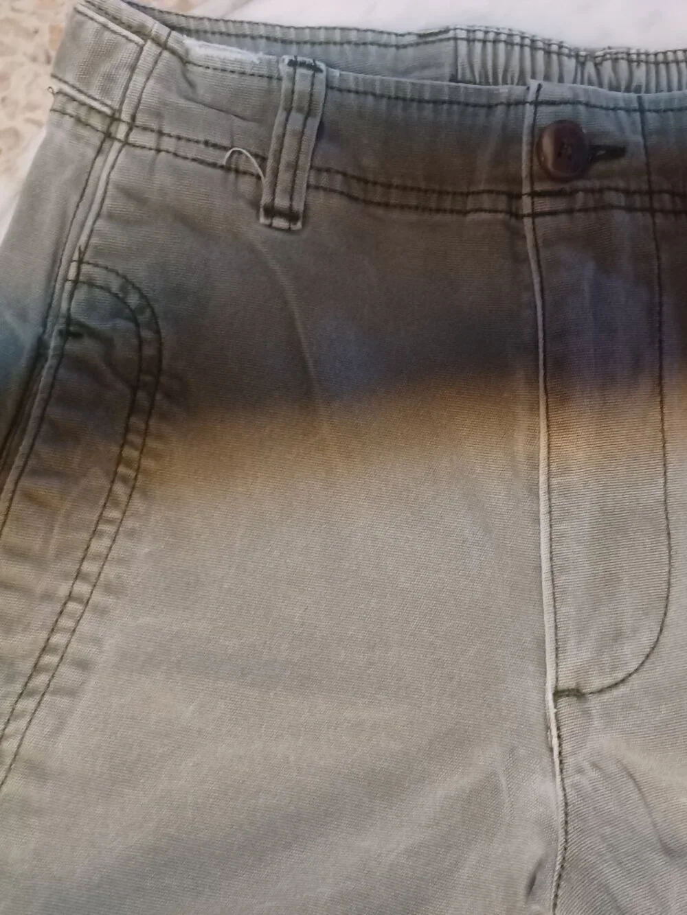 Old Navy Junior Women's Short Pants Small Green Khaki - Picture 2 of 6